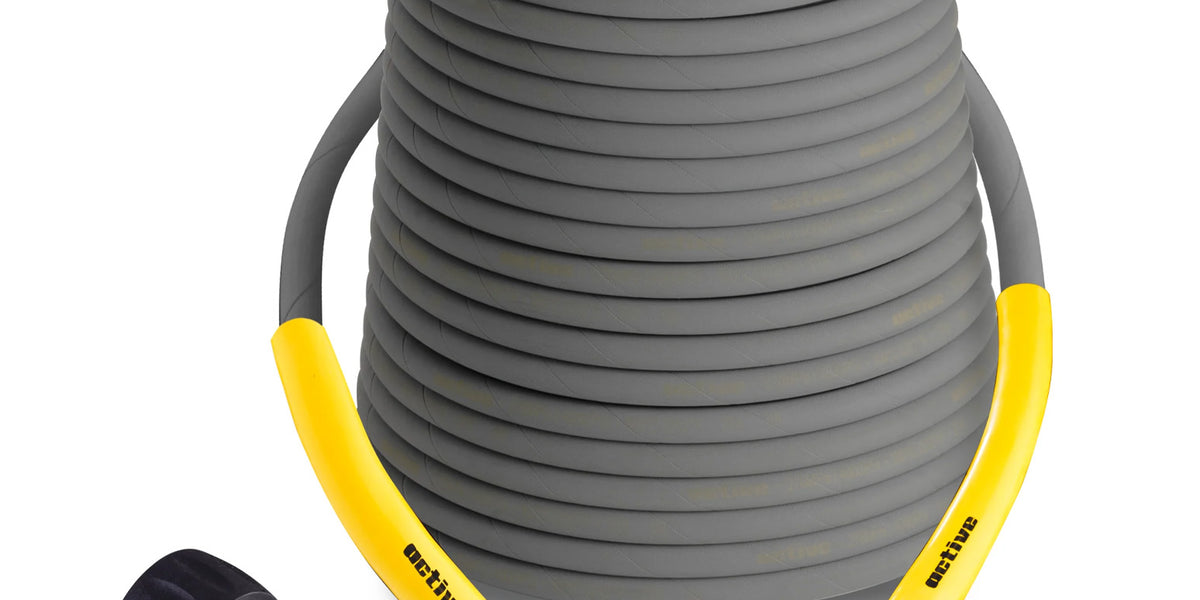 Active™ 15M Rubber Pressure Washer Hose, view 2