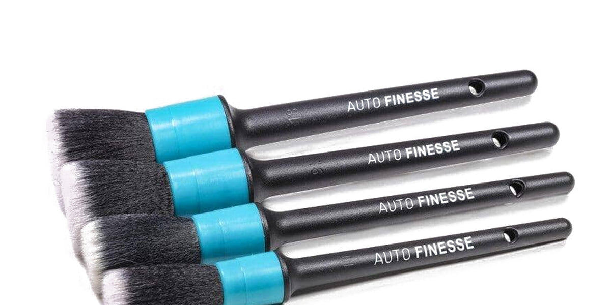 Auto Finesse Feather Tip Detailing Brush Set, view 2