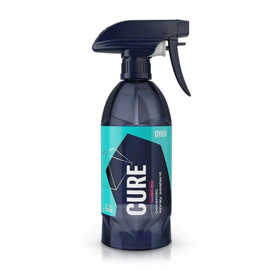 Spray bottle of Gyeon Cure on a white background