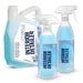 Bottles of Gyeon Q²M Interior Detailer in different sizes with labels, displaying the product name and brand.