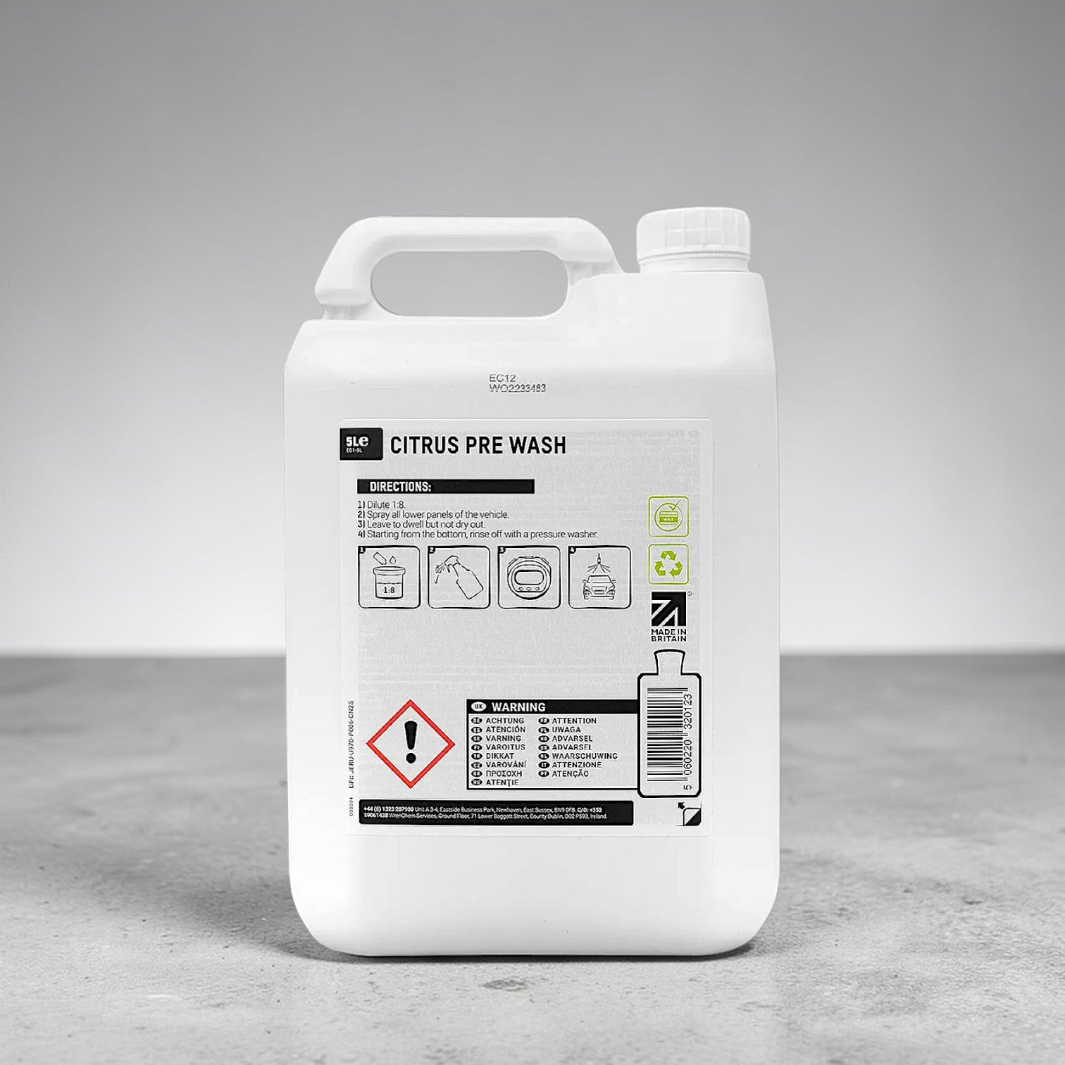 ValetPro Citrus Pre Wash