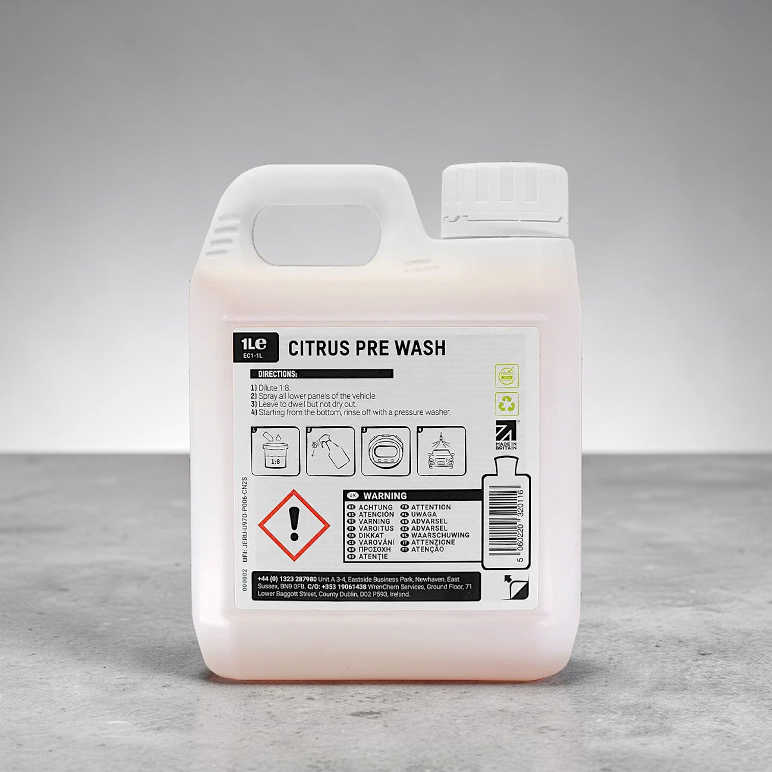 ValetPro Citrus Pre Wash