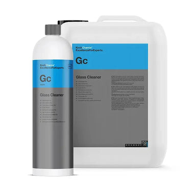 Koch Chemie GC Glass Cleaner bottle and 10L container