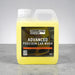 Polished Bliss ValetPRO Advanced Poseidon Car Wash, a highly concentrated yellow liquid car shampoo in a 1L bottle for safe maintenance washing.