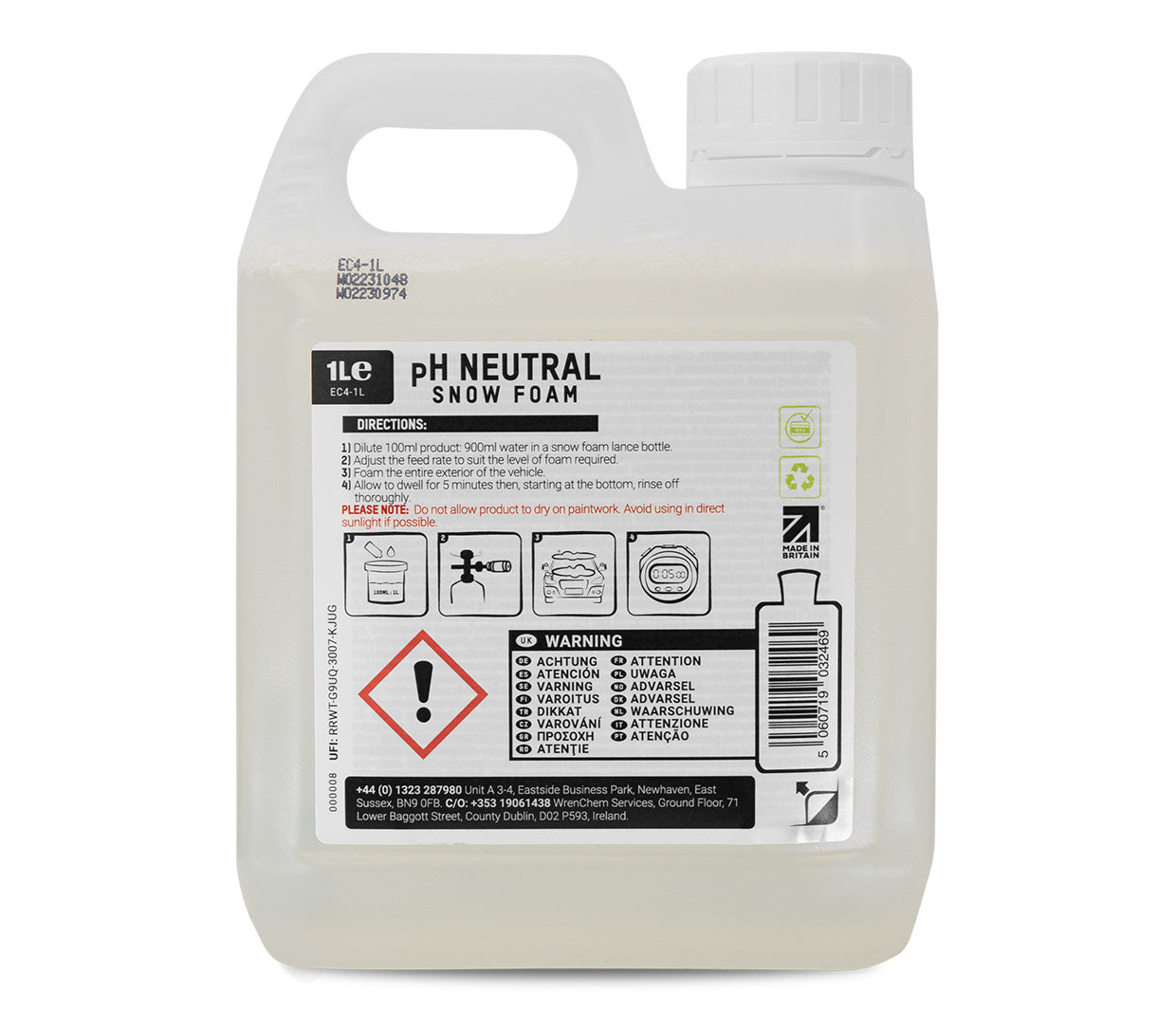 ValetPro pH Neutral Snow Foam