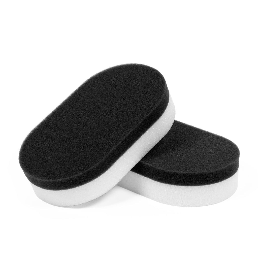 Auto Finesse Dual Foam Applicator Pads - Two-Sided Foam Applicator