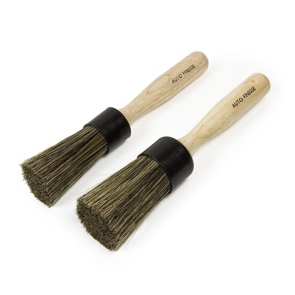 Auto Finesse Hog Hair Detailing Brushes (pair) – Auto Finesse USA
