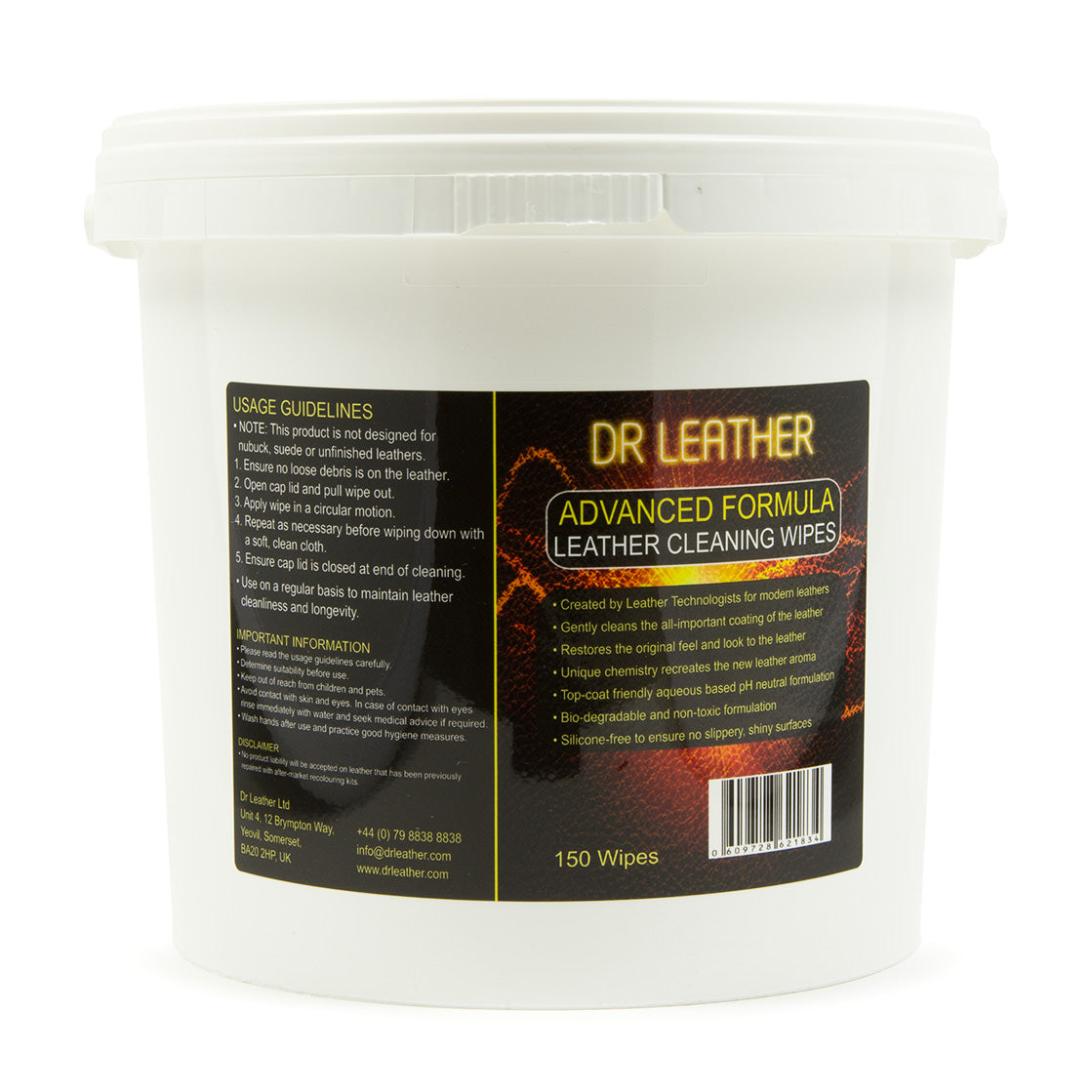 Dr Leather Leather Cleaning Wipes