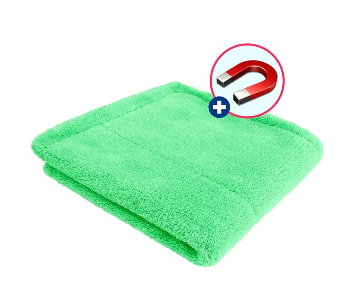 Purestar Magnetic Premium Green Buffing Towel
